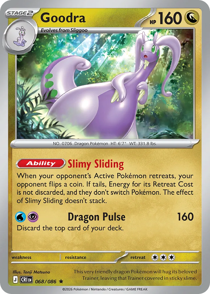 Goodra (CRI 068) – Chaos Rising – Normal