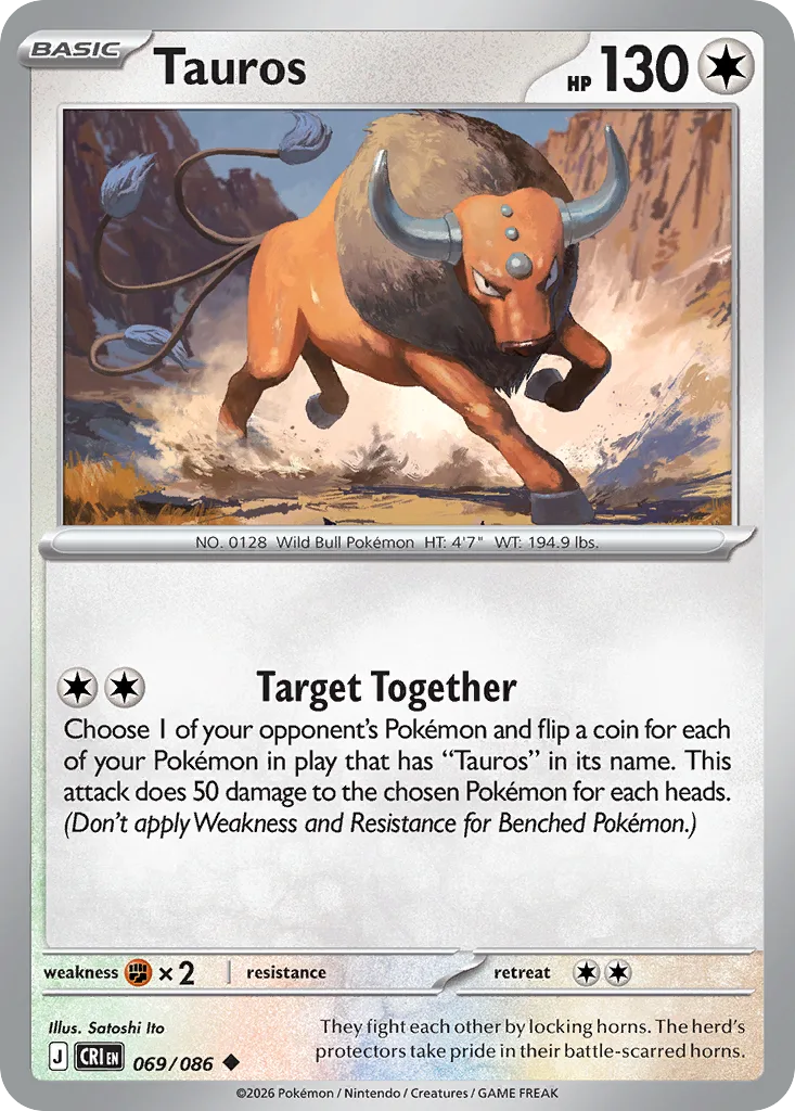 Tauros (CRI 069) – Chaos Rising – Normal