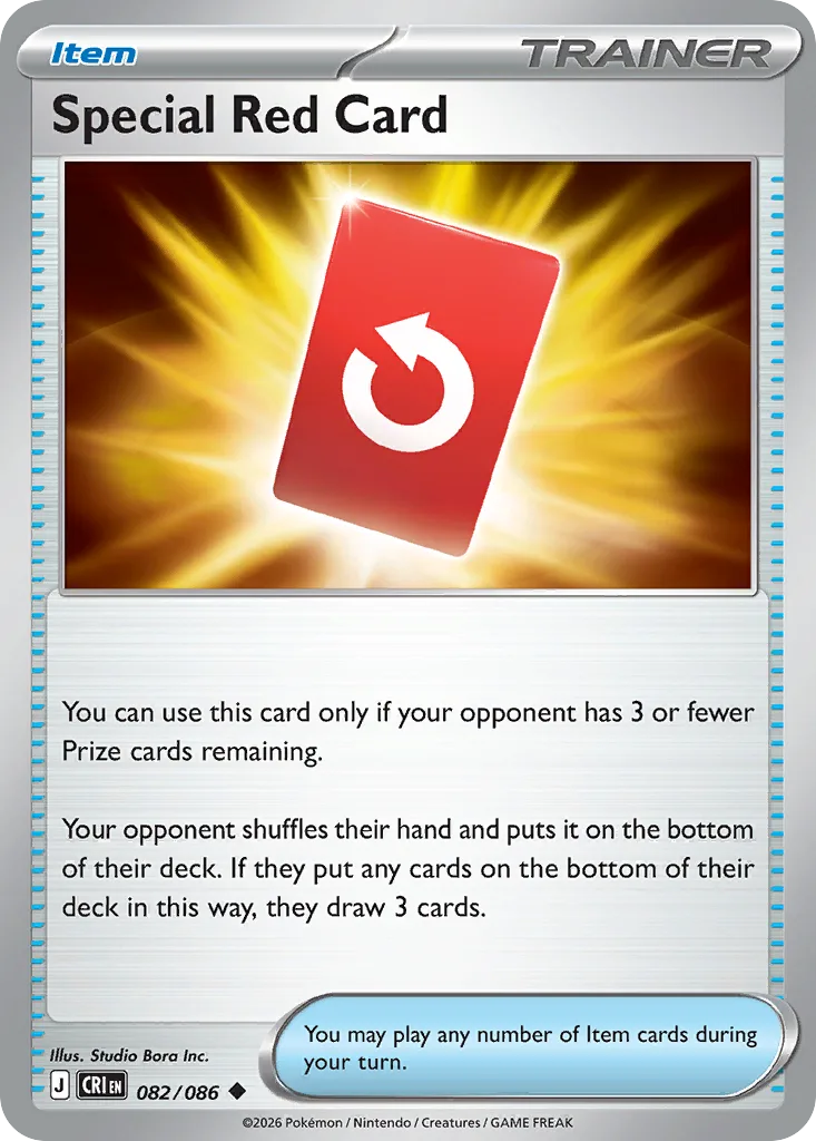 Special Red Card (CRI 082) – Chaos Rising – Normal