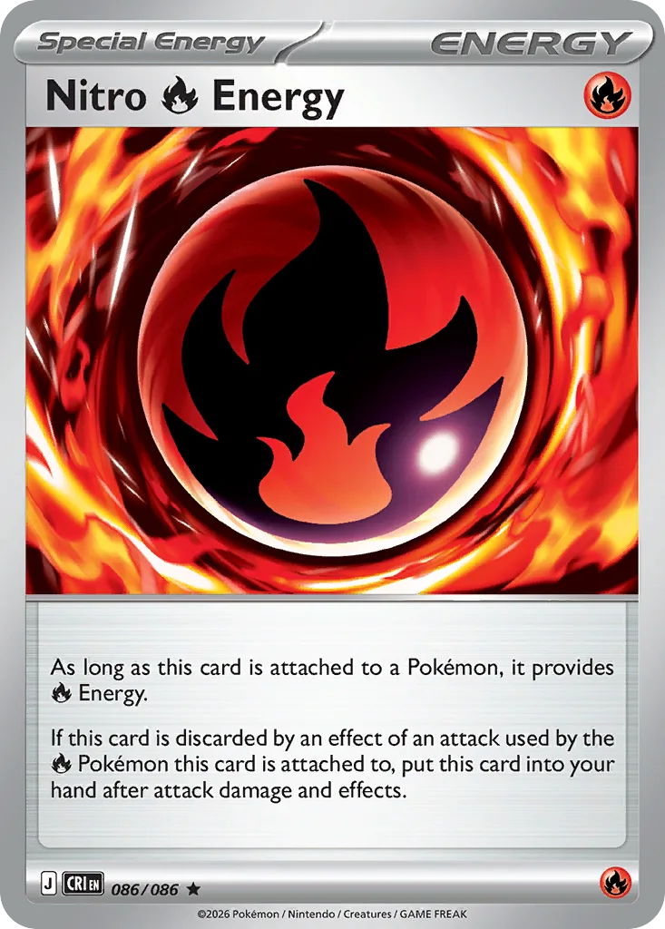 Nitro Fire Energy (CRI 086) – Chaos Rising – Normal