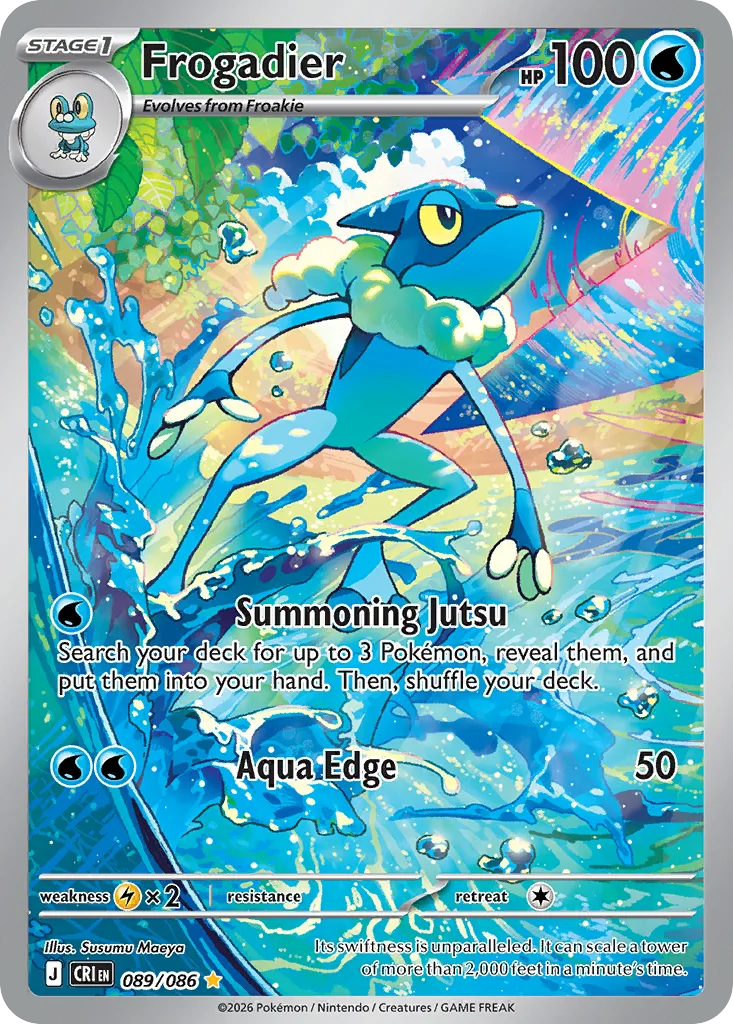 Frogadier (CRI 089) – Chaos Rising – Normal