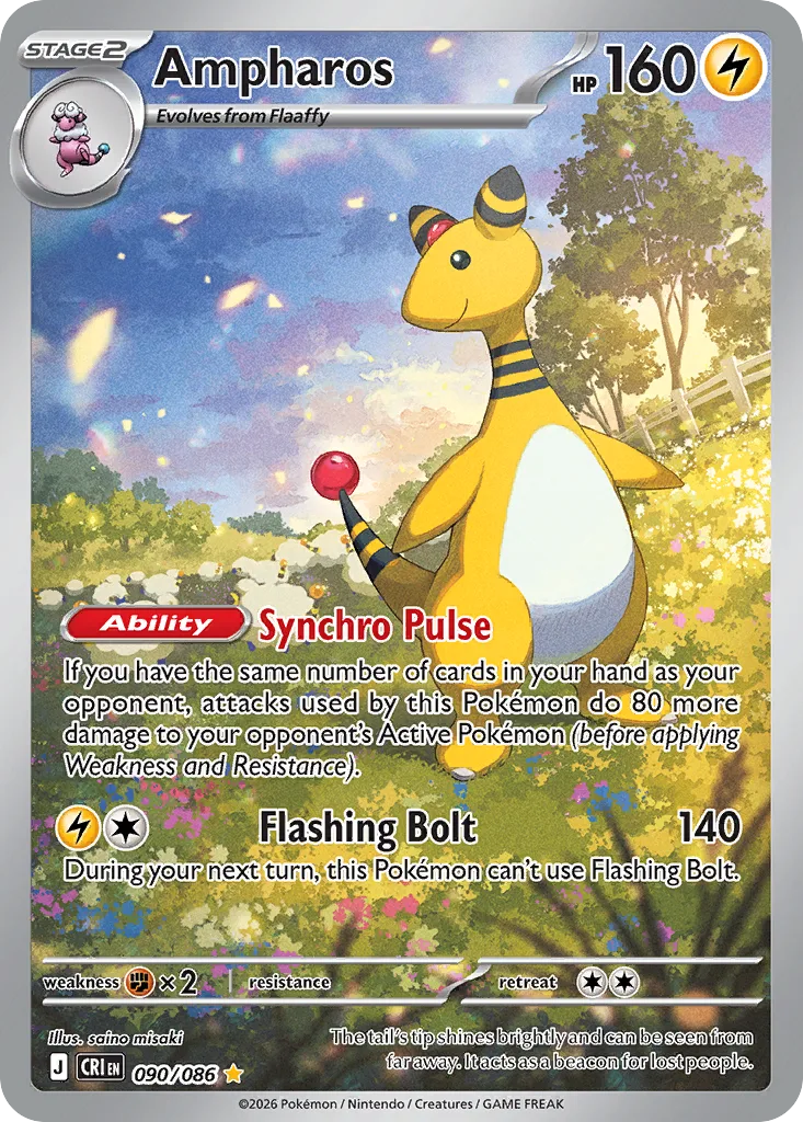 Ampharos (CRI 090) – Chaos Rising – Normal