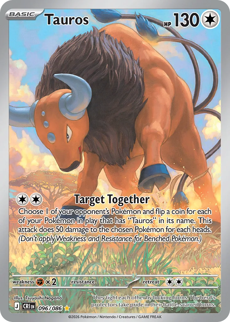 Tauros (CRI 096) – Chaos Rising – Normal