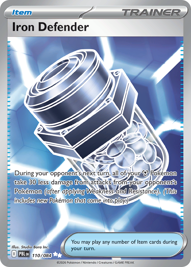 Iron Defender (PBL 110) – Pitch Black – Normal
