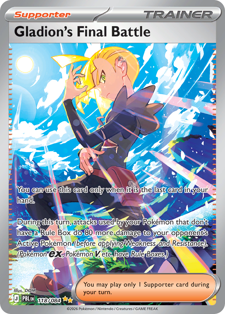 Gladion's Final Battle (PBL 118) – Pitch Black – Normal