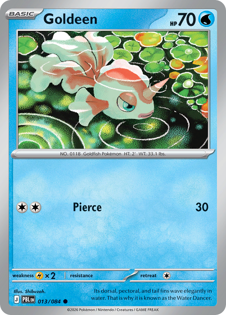 Goldeen (PBL 013) – Pitch Black – Normal