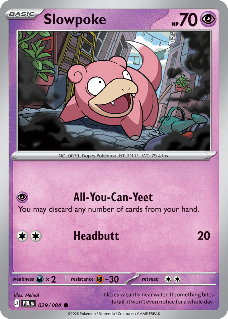 Slowpoke (PBL 029) – Pitch Black – Normal