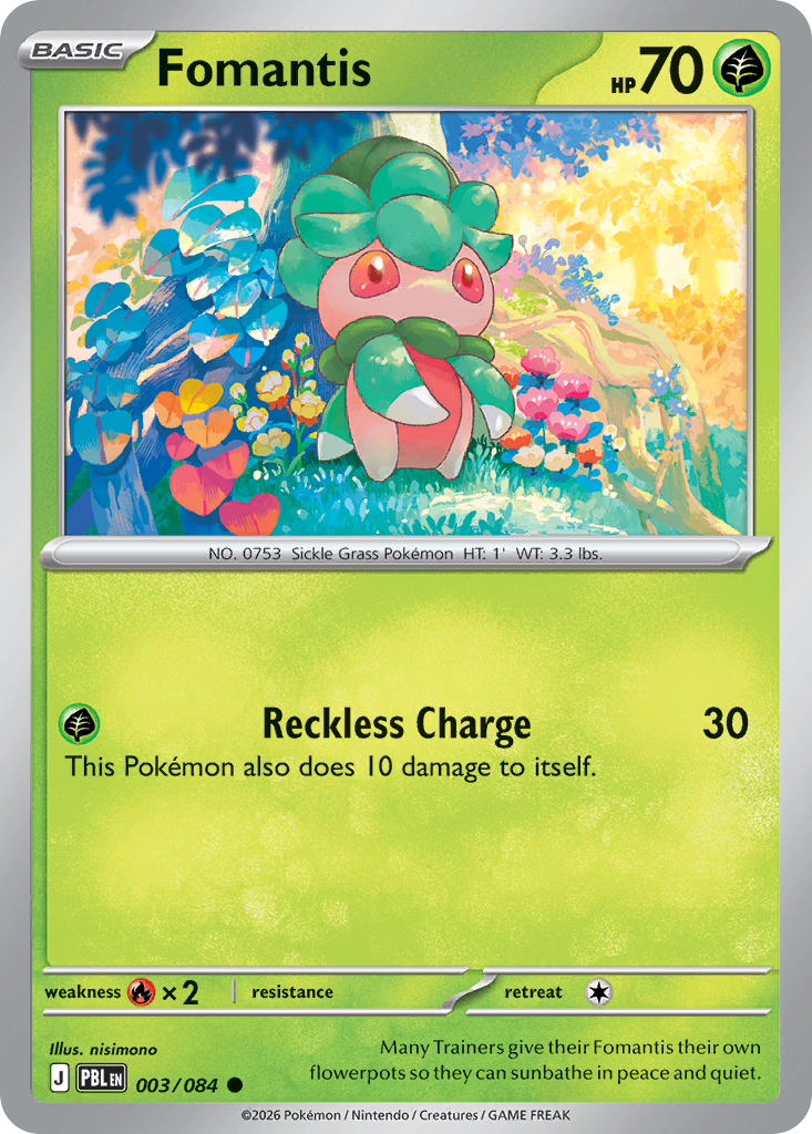 Fomantis (PBL 003) – Pitch Black – Normal