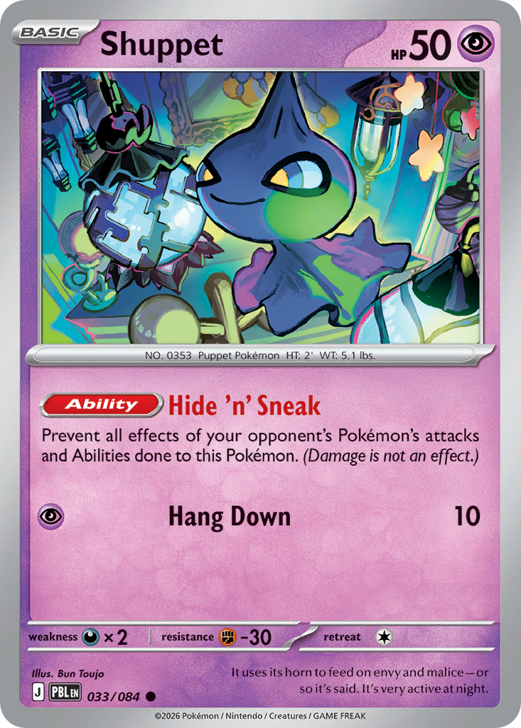 Shuppet (PBL 033) – Pitch Black – Normal