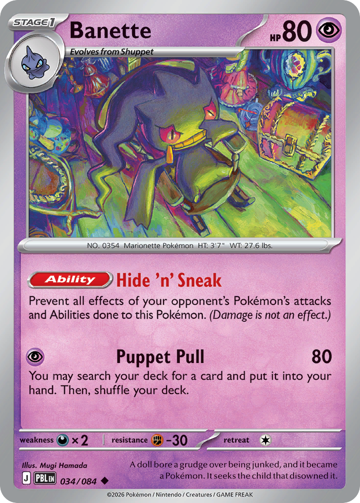 Banette (PBL 034) – Pitch Black – Normal