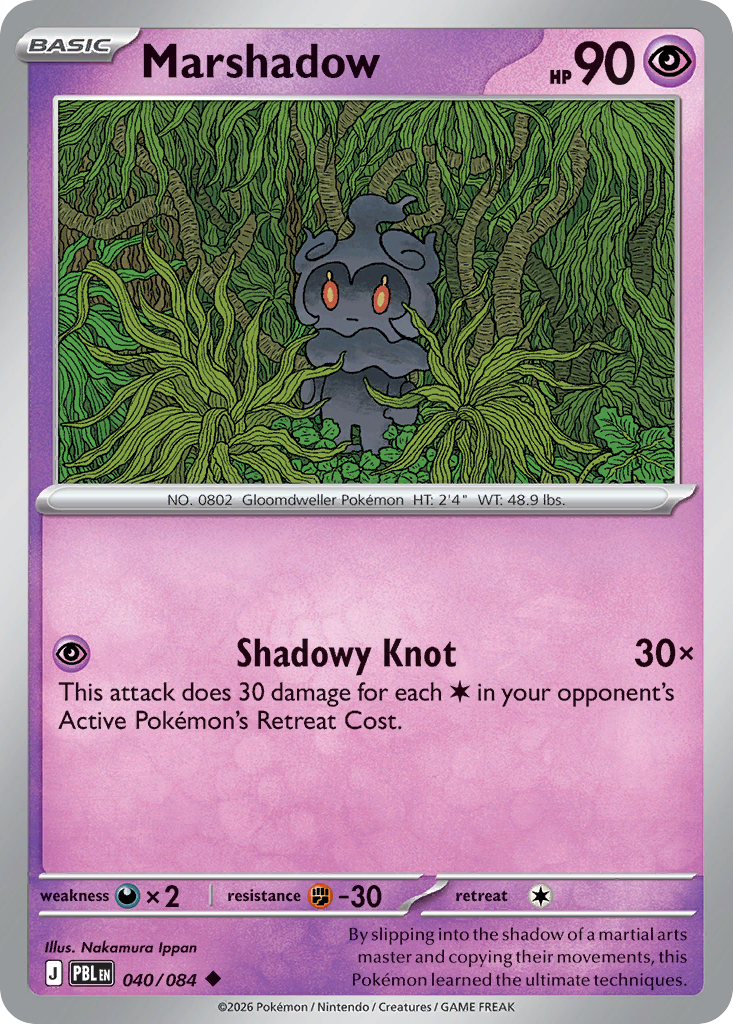 Marshadow (PBL 040) – Pitch Black – Normal