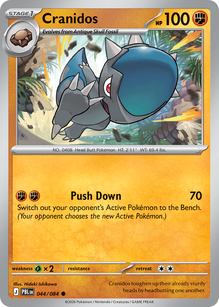 Cranidos (PBL 044) – Pitch Black – Normal