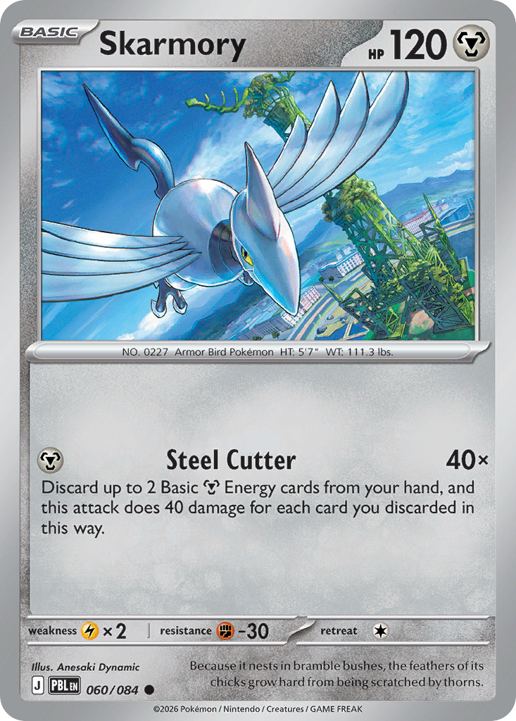 Skarmory (PBL 060) – Pitch Black – Normal