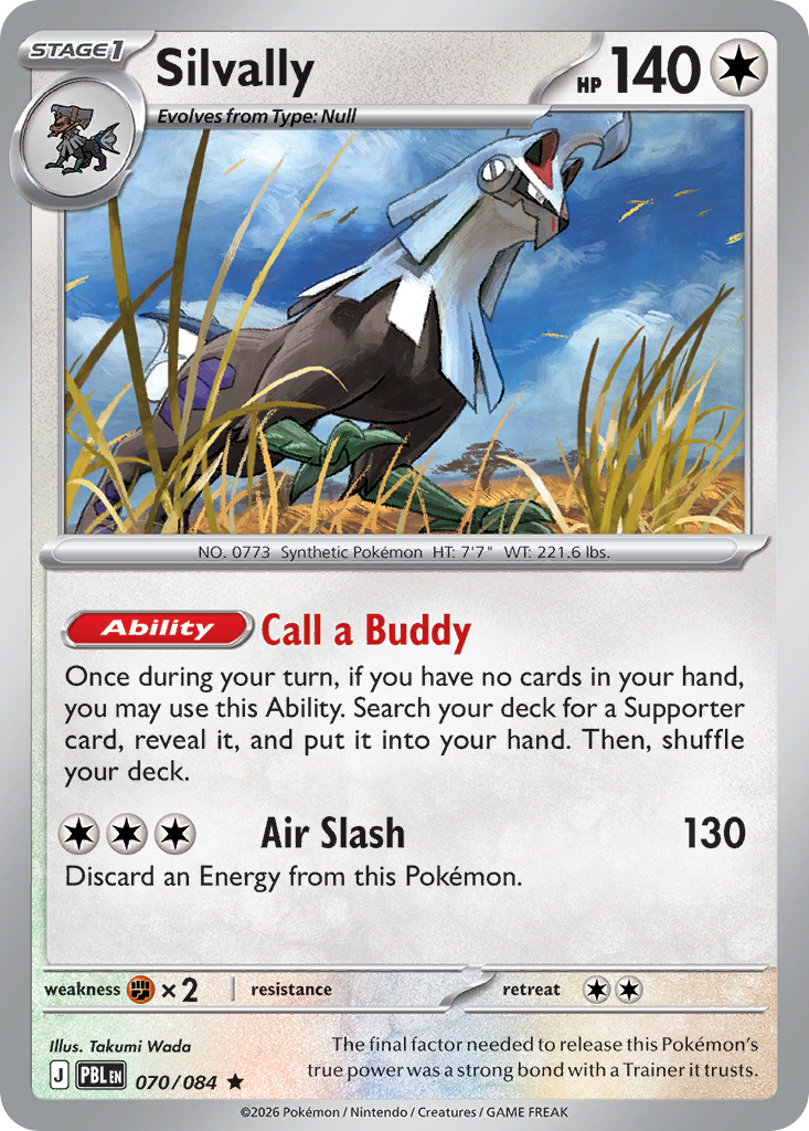 Silvally (PBL 070) – Pitch Black – Normal