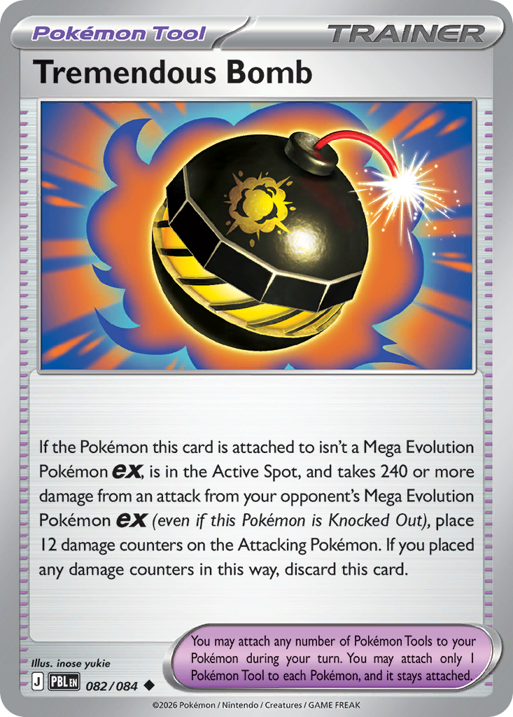 Tremendous Bomb (PBL 082) – Pitch Black – Normal