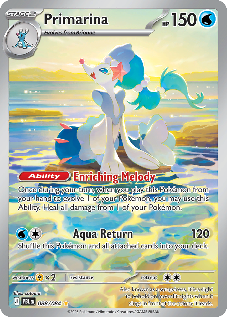 Primarina (PBL 088) – Pitch Black – Normal