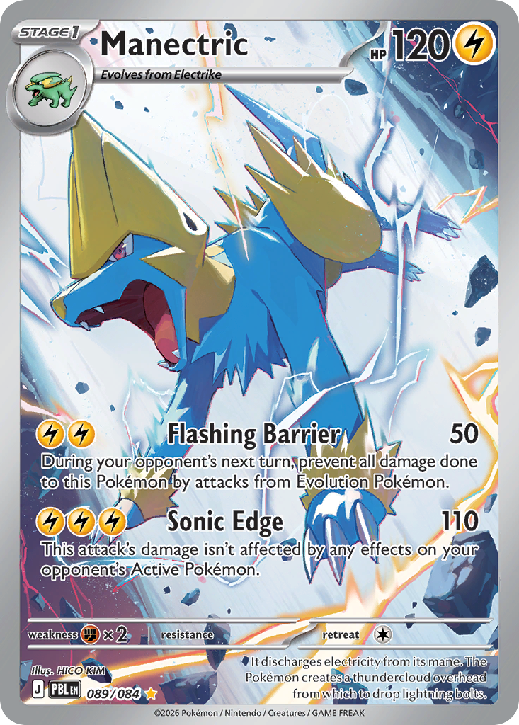 Manectric (PBL 089) – Pitch Black – Normal