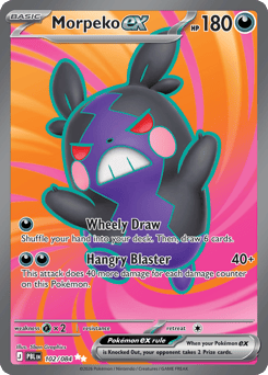 Morpeko ex • Pitch Black • Normal
