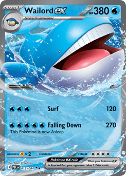 Wailord ex • Pitch Black • Normal
