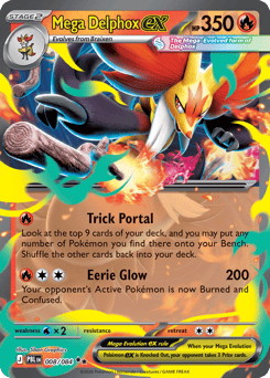 Mega Delphox ex • Pitch Black • Normal