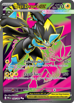 Mega Zeraora ex • Pitch Black • Normal