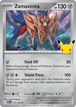 Zamazenta 30C 107 107 – 30th Celebration