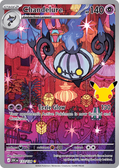 Chandelure • 30th Celebration • Zwykła