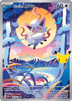 Hisuian Zorua 30C 145 #145 – 30th Celebration