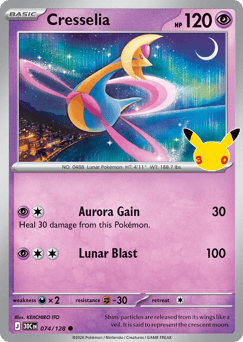 Cresselia 30C 074 74 – 30th Celebration