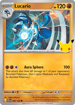 Lucario 30C 083 83 – 30th Celebration