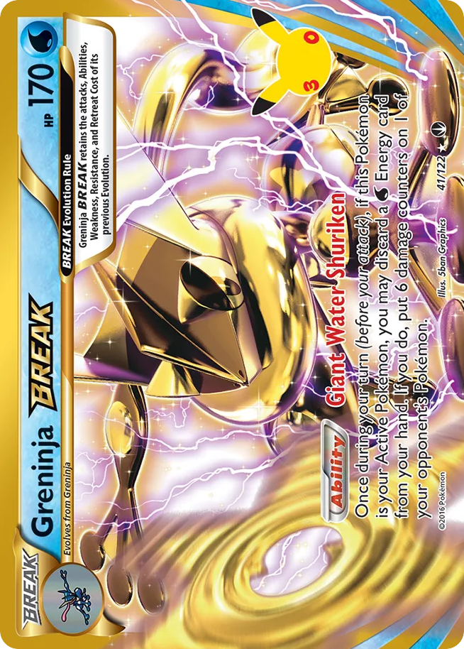 Greninja BREAK (30C 041) – 30th Celebration: Classic Collection – Normal