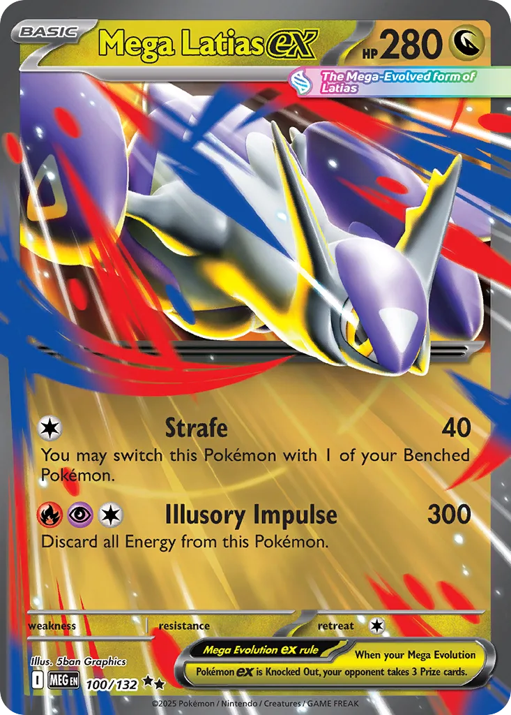 Mega Latias ex (MEG 100) – Mega Evolution – Normal