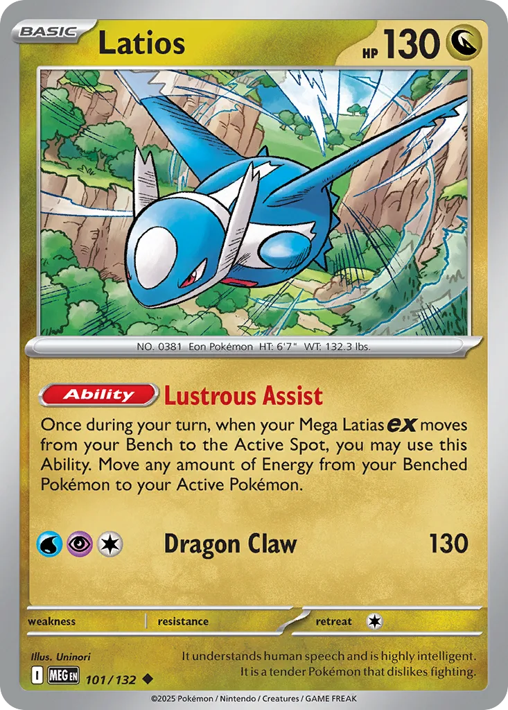 Latios (MEG 101) – Mega Evolution – Normal