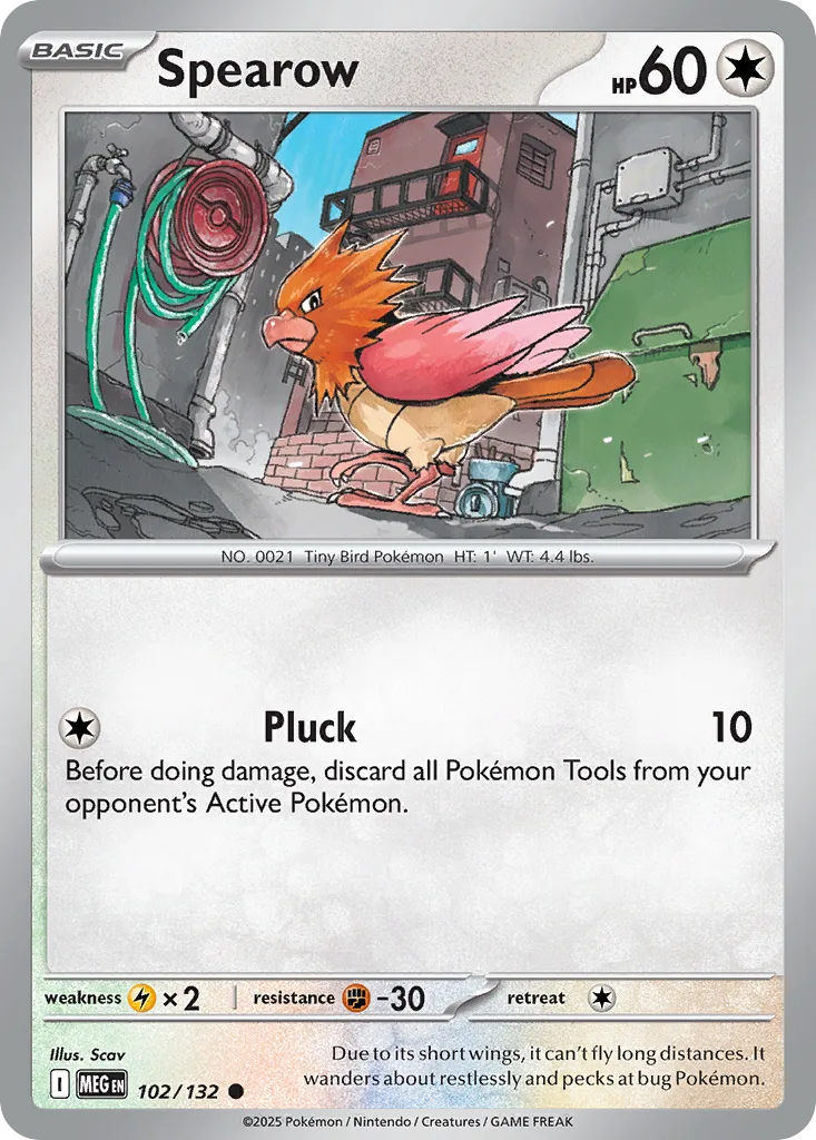 Spearow (MEG 102) – Mega Evolution – Normal