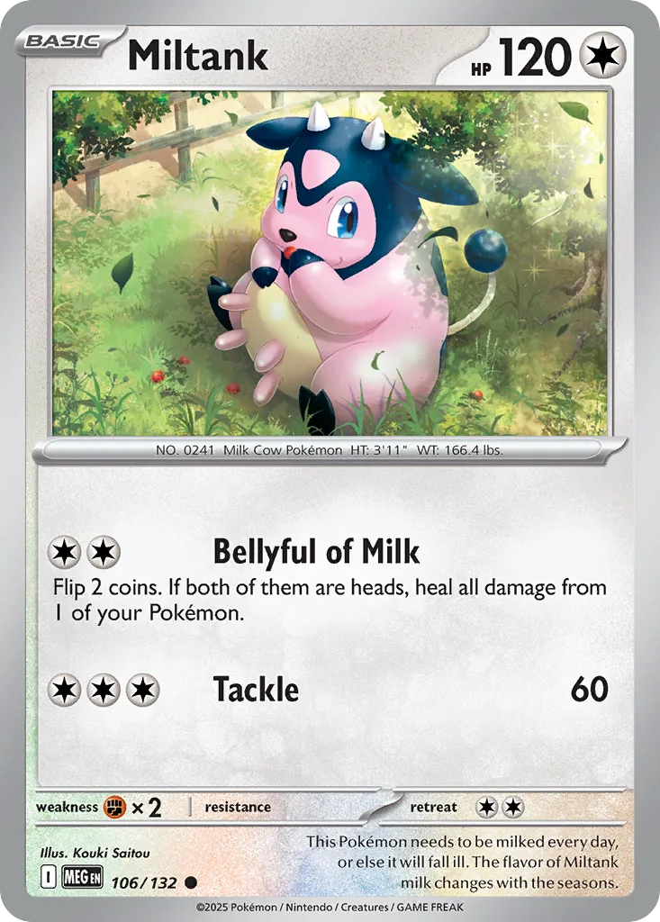 Miltank (MEG 106) – Mega Evolution – Normal