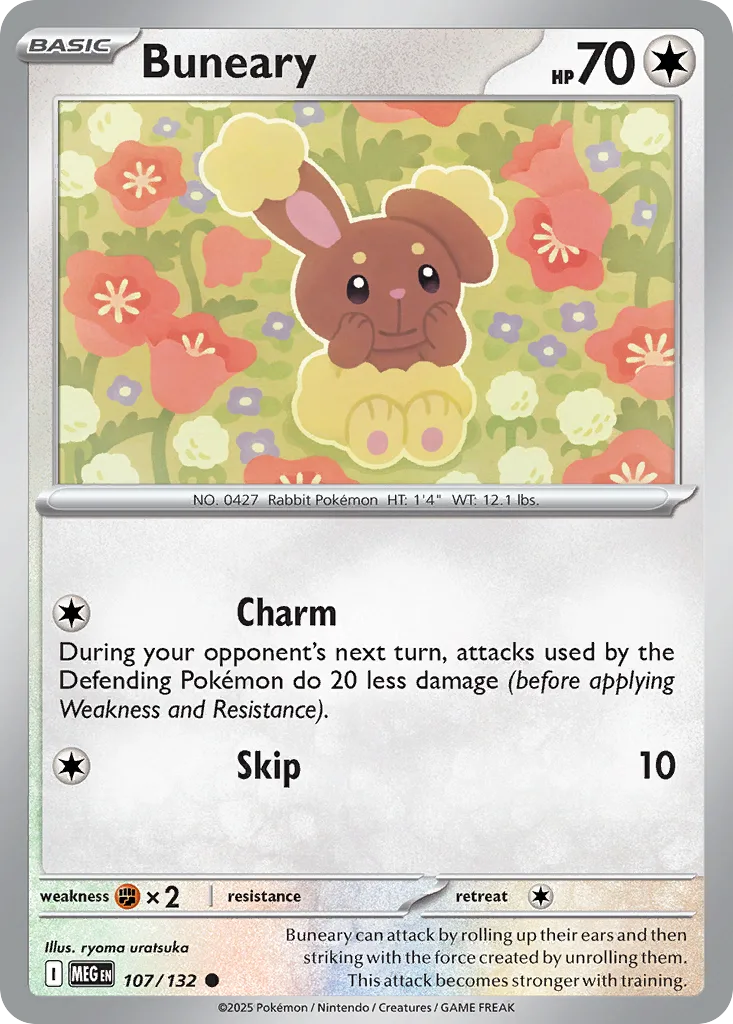Buneary (MEG 107) – Mega Evolution – Normal