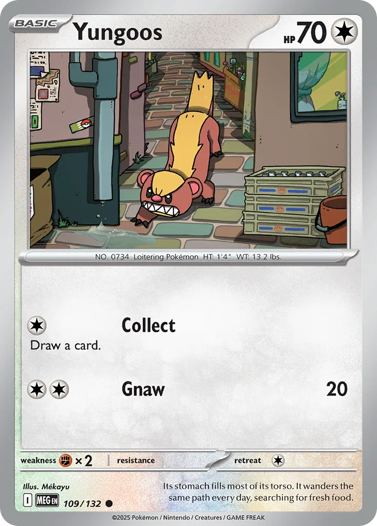 Yungoos (MEG 109) – Mega Evolution – Normal