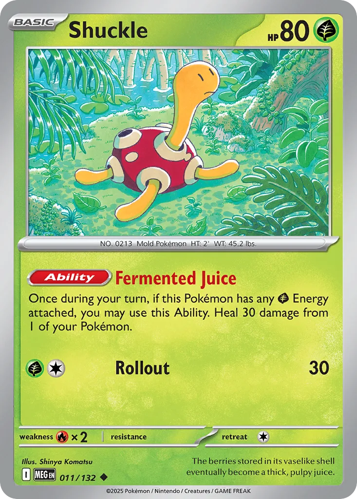 Shuckle (MEG 011) – Mega Evolution – Normal