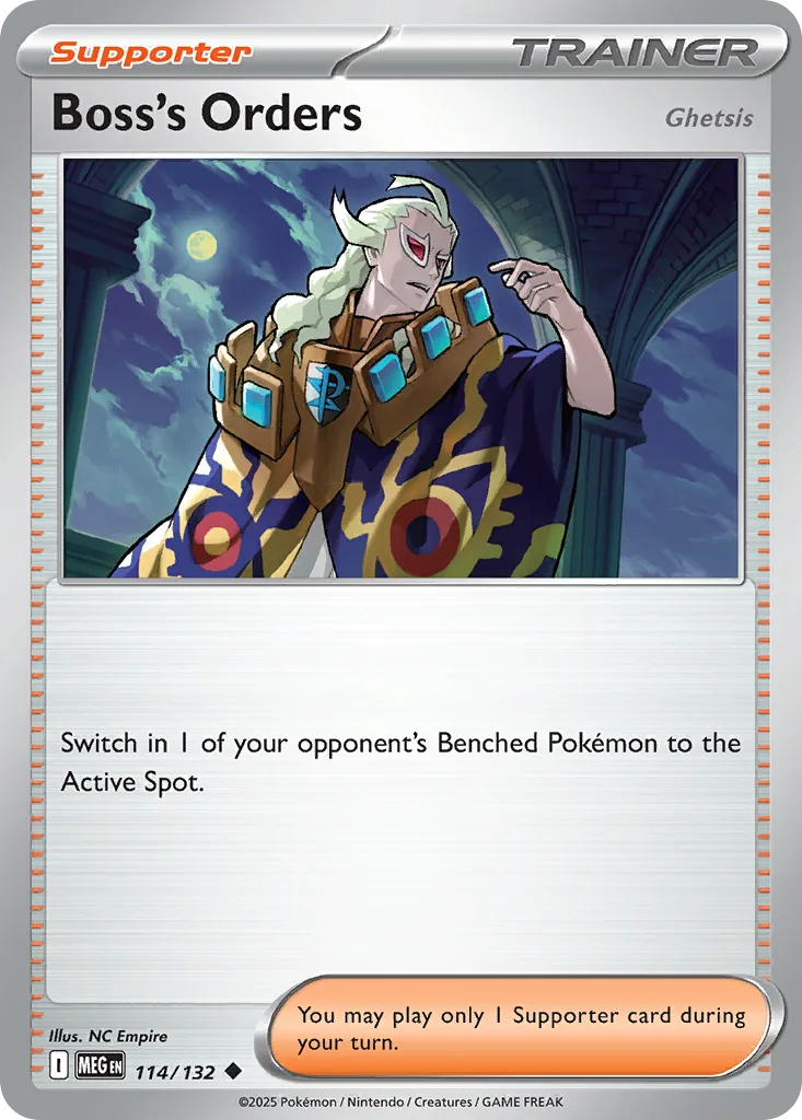 Boss's Orders (MEG 114) – Mega Evolution – Normal
