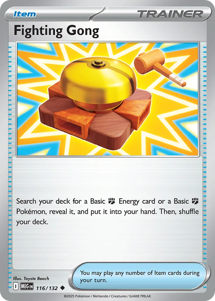 Fighting Gong (MEG 116) – Mega Evolution – Normal