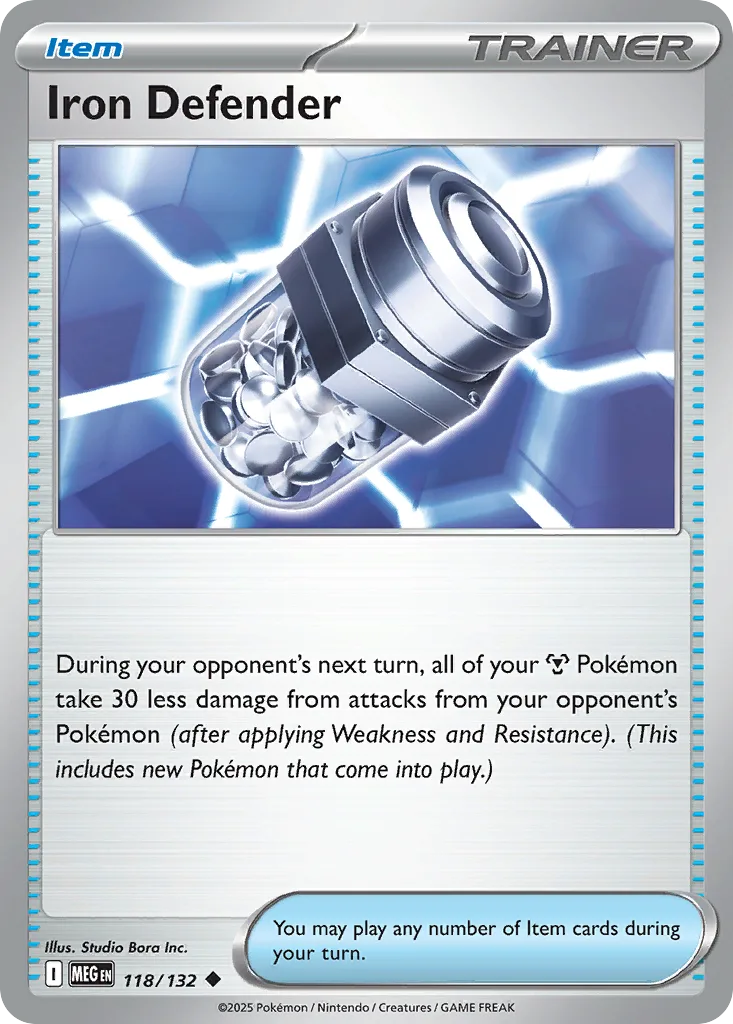 Iron Defender (MEG 118) – Mega Evolution – Normal