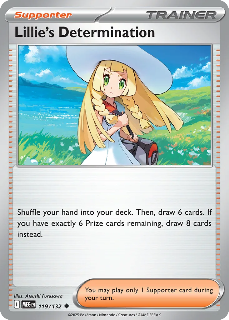 Lillie's Determination (MEG 119) – Mega Evolution – Normal