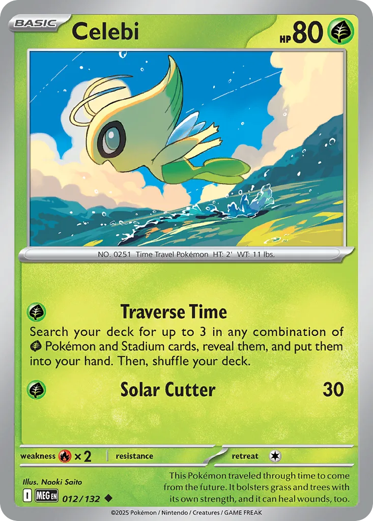 Celebi (MEG 012) – Mega Evolution – Normal