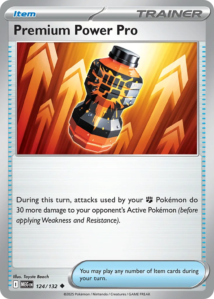 Premium Power Pro (MEG 124) – Mega Evolution – Normal