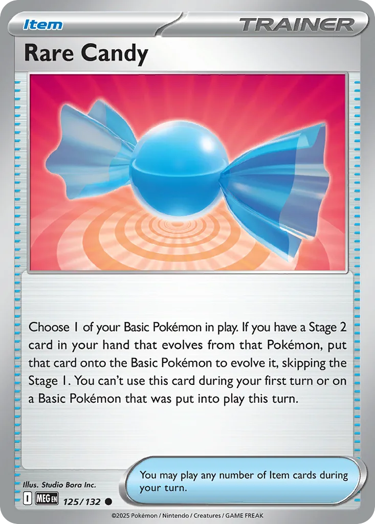 Rare Candy (MEG 125) – Mega Evolution – Normal