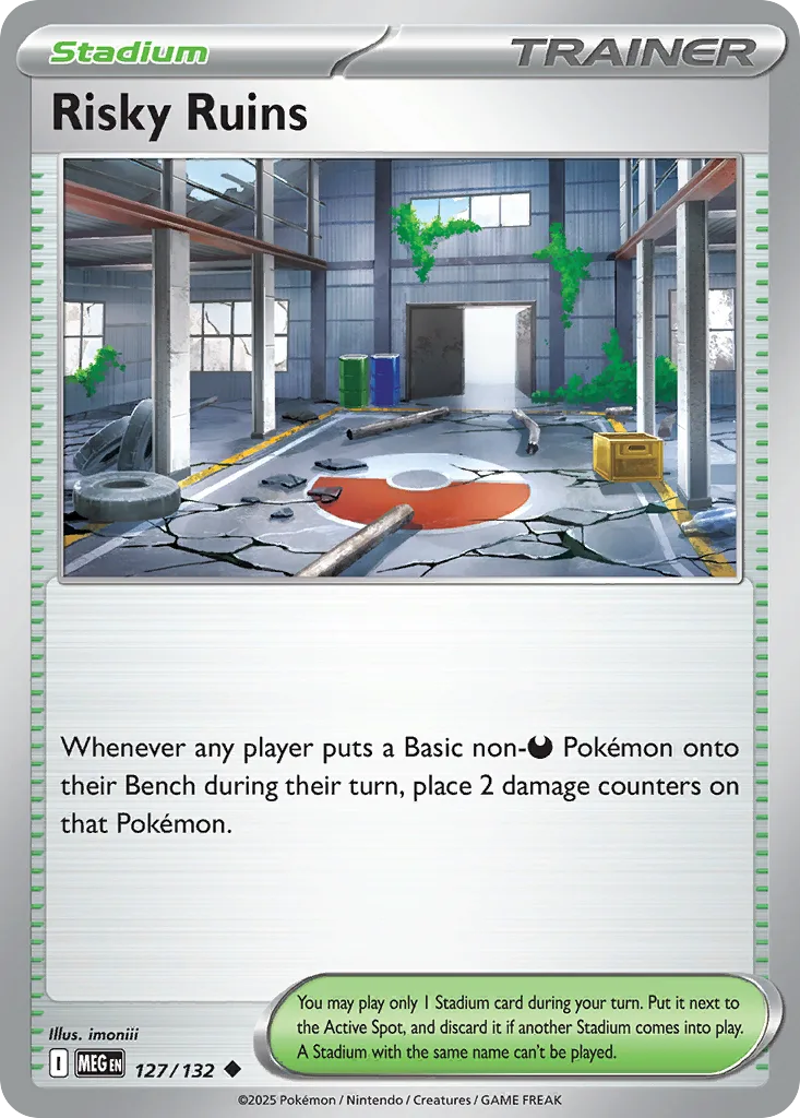 Risky Ruins (MEG 127) – Mega Evolution – Normal