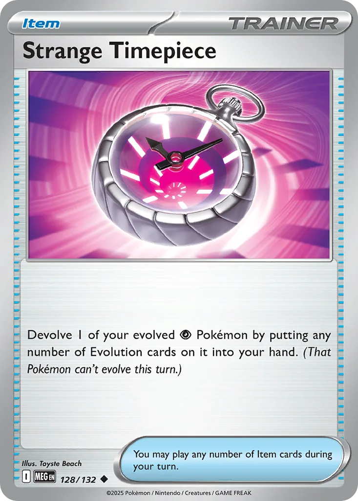 Strange Timepiece (MEG 128) – Mega Evolution – Normal