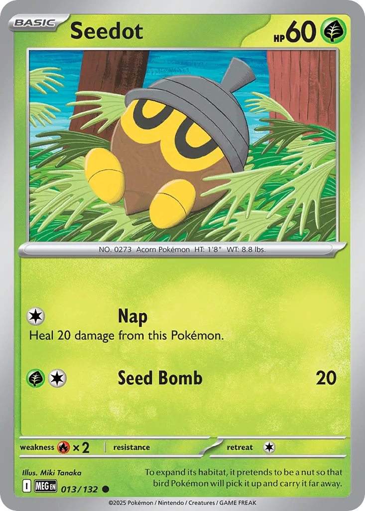 Seedot (MEG 013) – Mega Evolution – Normal