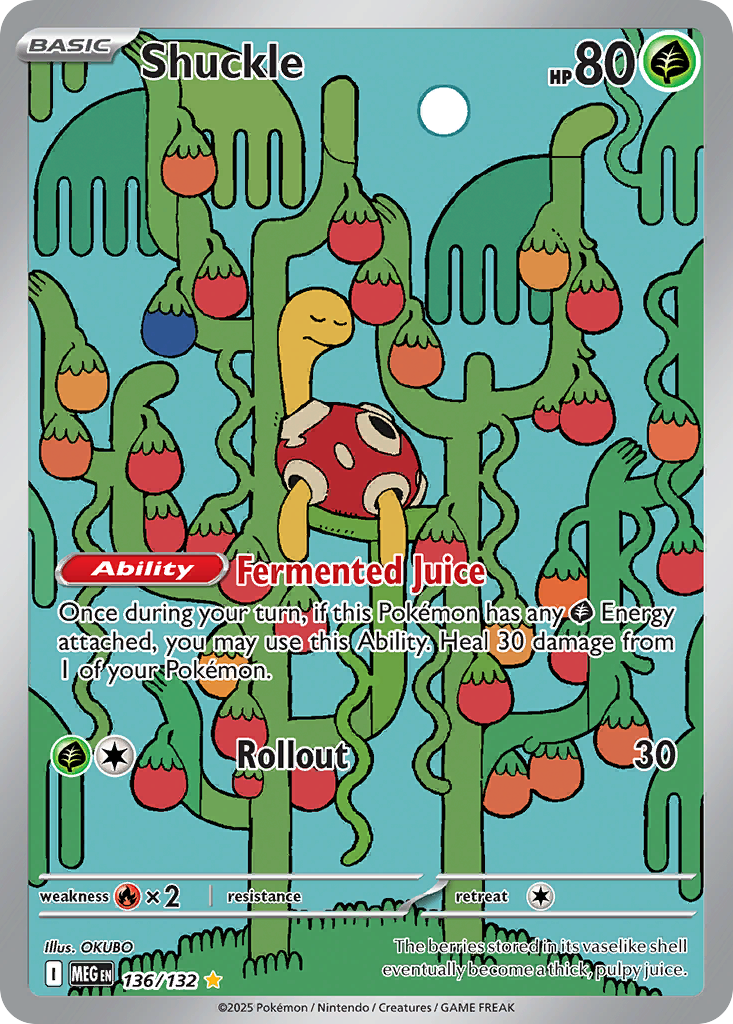 Shuckle (MEG 136) – Mega Evolution – Normal
