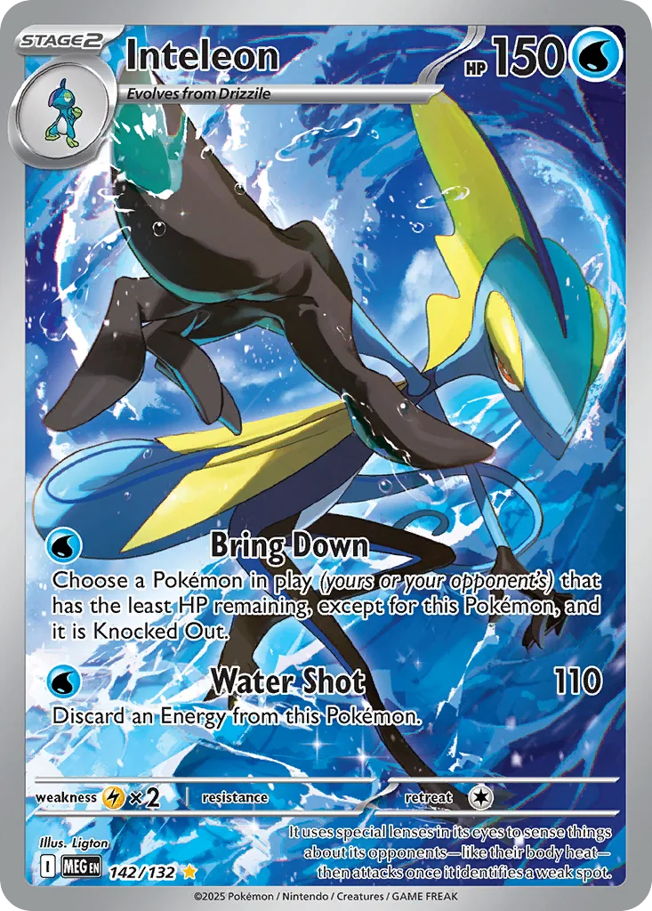 Inteleon (MEG 142) – Mega Evolution – Normal